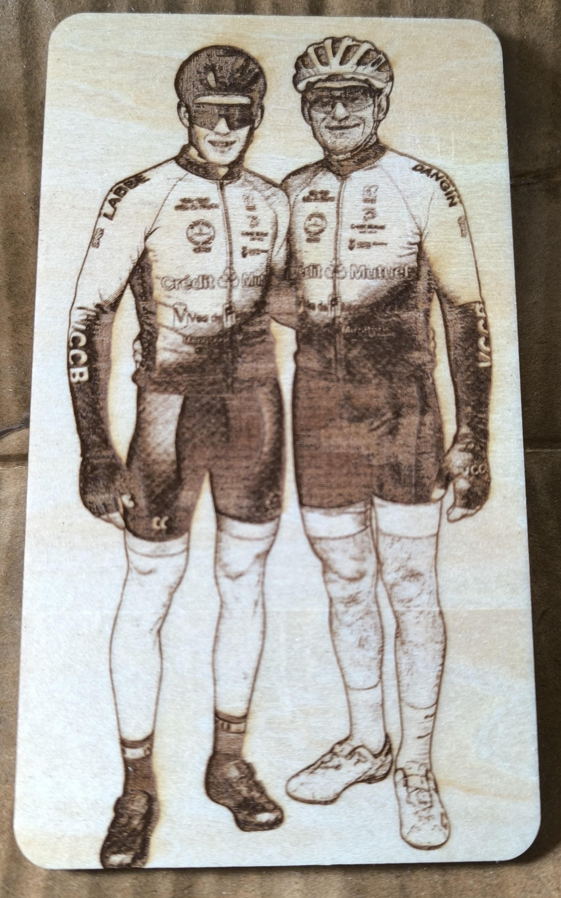 Duo de cyclistes
